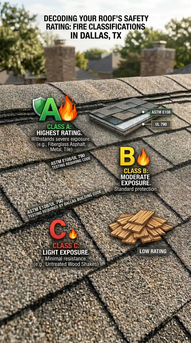 Class A, B, or C fire classification